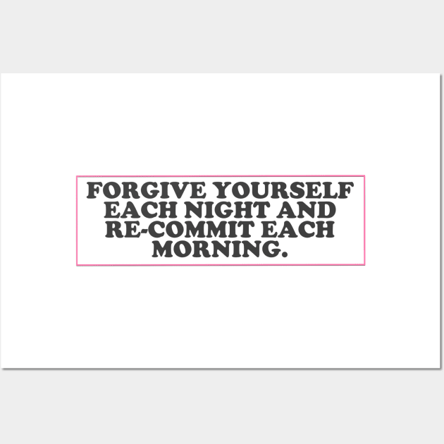 forgive yourself Wall Art by thecrazyones